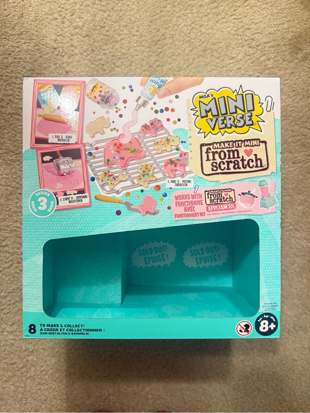 Miniverse Make it From Scratch Series 3 - Display BOX ONLY
